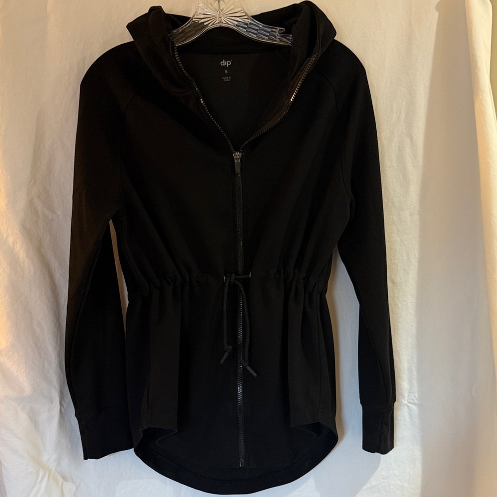 dip Classic Black Zip-Up Hoodie W Small